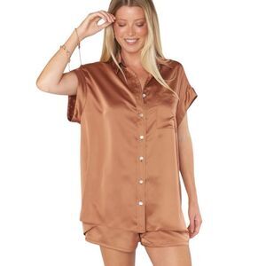 Show Me Your Mumu Best Day Button Up Size M